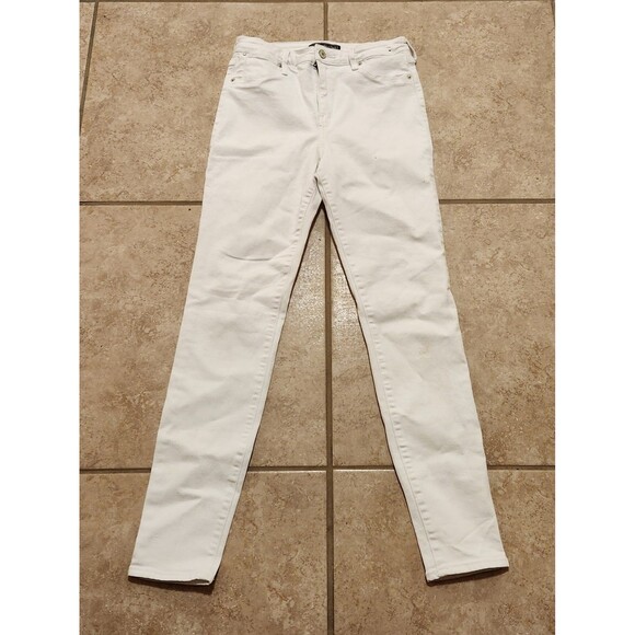 Abercrombie Fitch Signature Collection White 27/28 Jeans - Picture 5 of 5